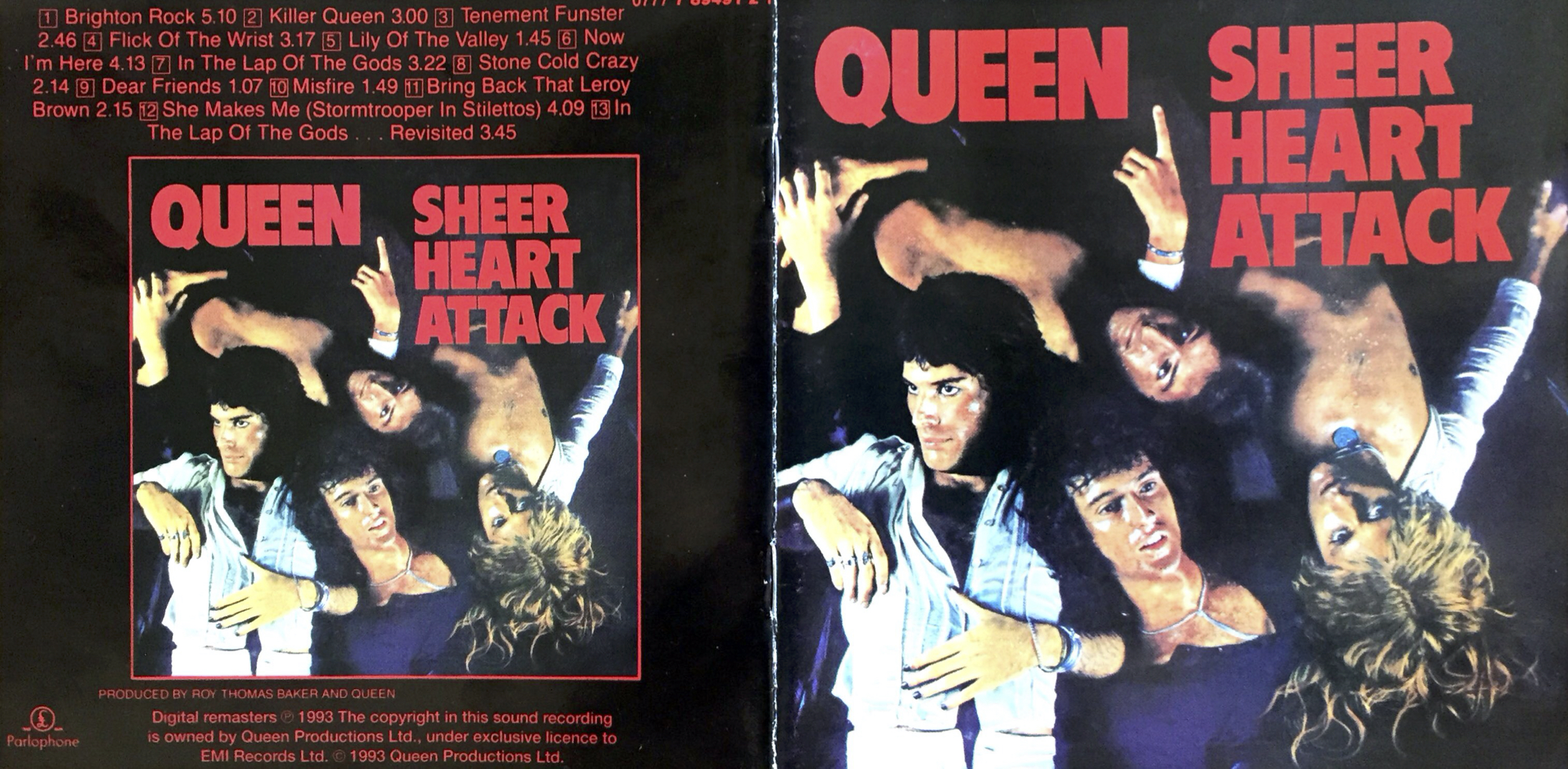 Queen - Sheer Heart Attack on Vinyl QUEEN☆Sheer Heart Attack UK