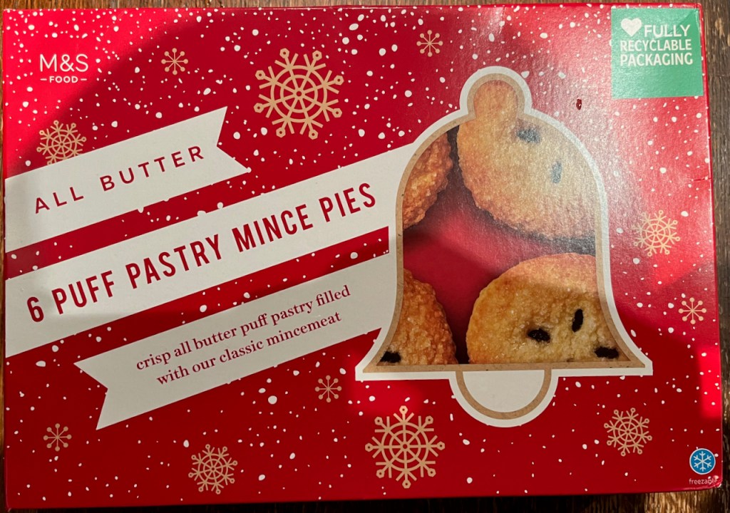 M&S Puff Pastry Mince Pies