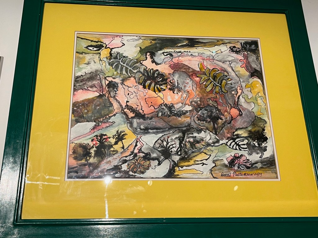 A photo from Rudi Patterson's Africa series, showing a colourful mix of leafy foliage.