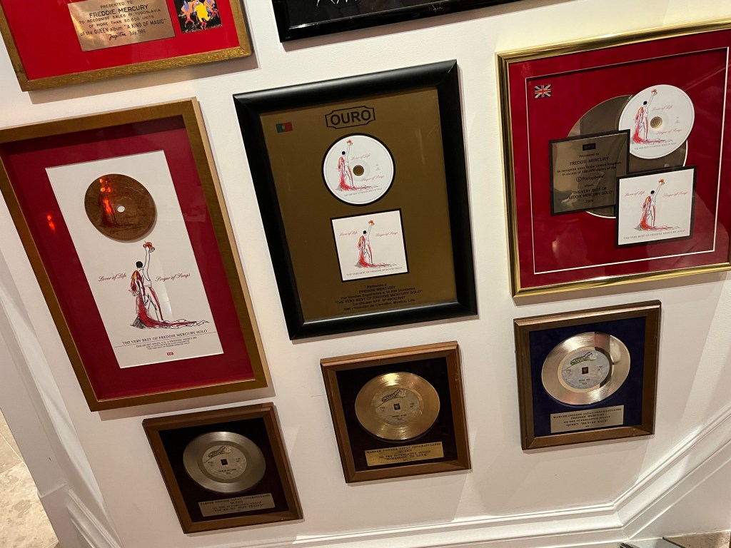 3 disc awards for the Freddie Mercury solo compilation Lover Of Life, Singer Of Songs, plus 3 Japanese disc awards for You're My Best Friend, Somebody To Love and Bicycle Race.